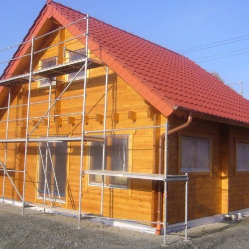 Blockhaus in der Schleiz