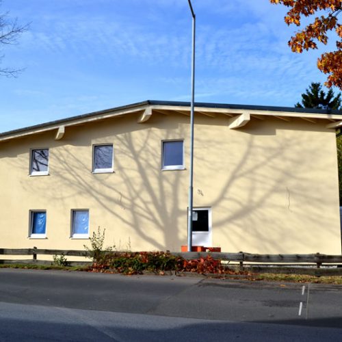 Wohn- und Geschäftshaus in Holzrahmenbau in Löhne-Gohfeld