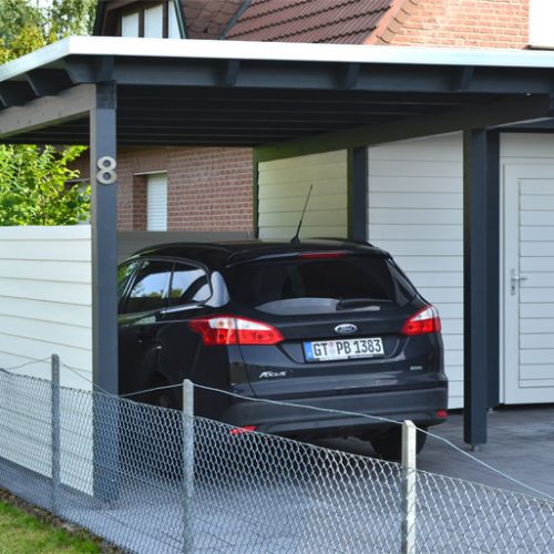 Flachdachcarport mit Abstellraum in Neuenkirchen