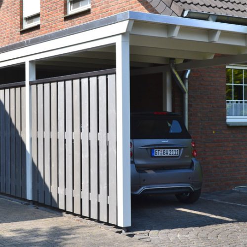 Flachdachcarport in Spexard