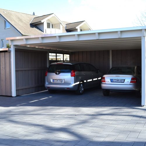 Doppelcarport mit Abstellraum Gütersloh