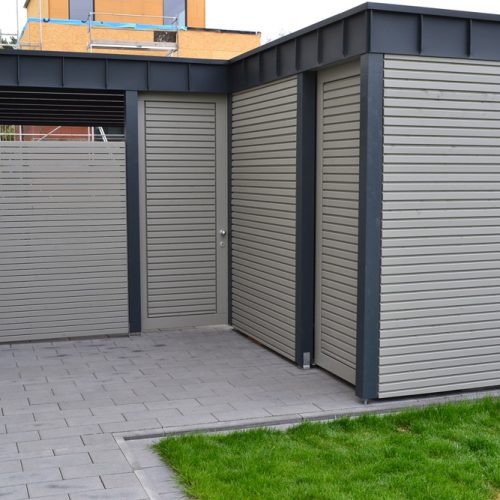 Doppelcarport mit Abstellraum in Geseke