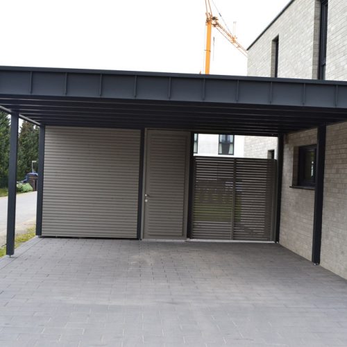 Doppelcarport mit Abstellraum in Geseke