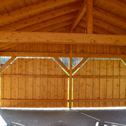 Satteldachcarport in Gütersloh