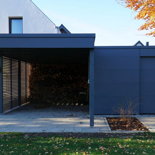 Carport mit Abstellraum in Oelde