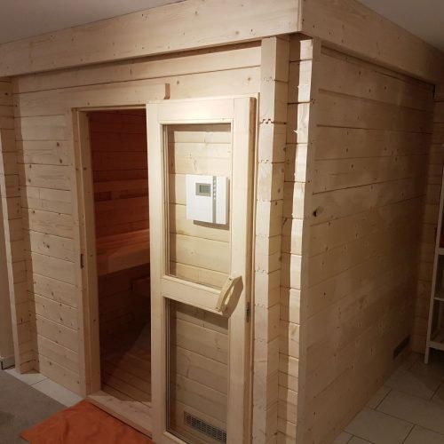 Sauna für den Innenbereich aus 70mm BB in Verl