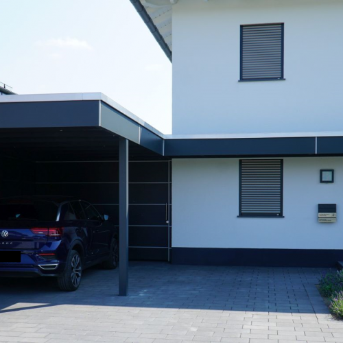 Carport mit Haustürvordach in Lippstadt