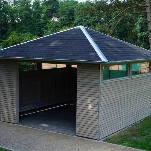 Wetterschutzpavillon 4x4m TC Brackwede